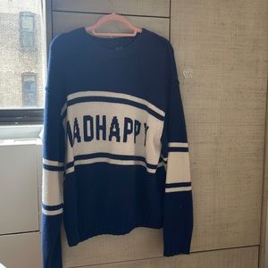 MADHAPPY CAHMERE SWEATER SZ L
